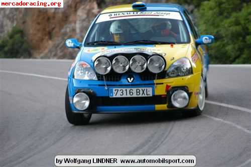 Renault clio sport ragnotti tope g-n - golpe del. 25.000 €