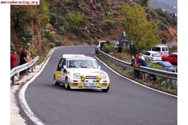 Renault 5 alpine turbo de rallys