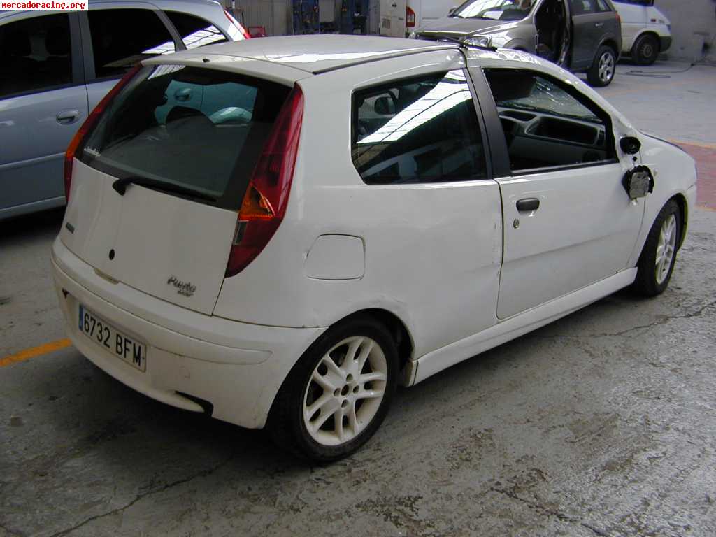 Se vende siniestro fiat punto hgt (2001)