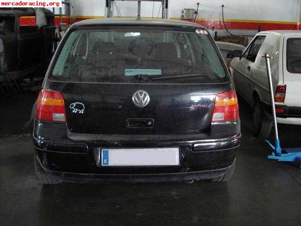 Se vende siniestro indocumentado de golf mk4 tdi 130 barato