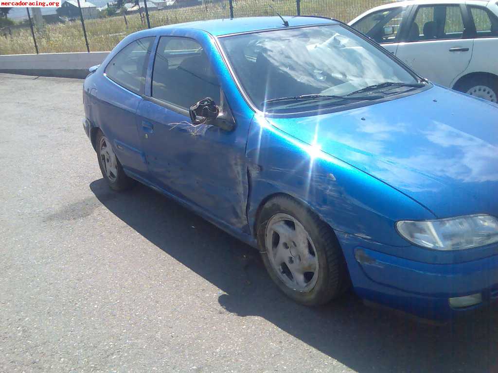 Vendo citroen xsara vts 2.0 16v con golpe lateral