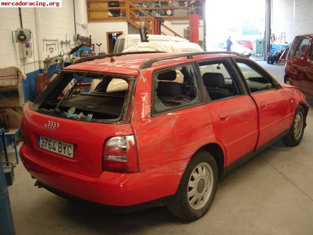 Audi a4 td1 110cv el golpe es todo d chapa, la mecanica esta