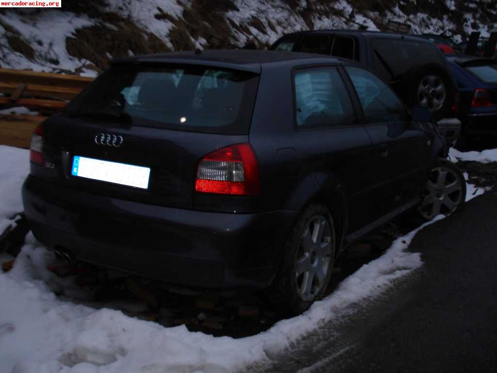 Audi s3 pequeño golpe