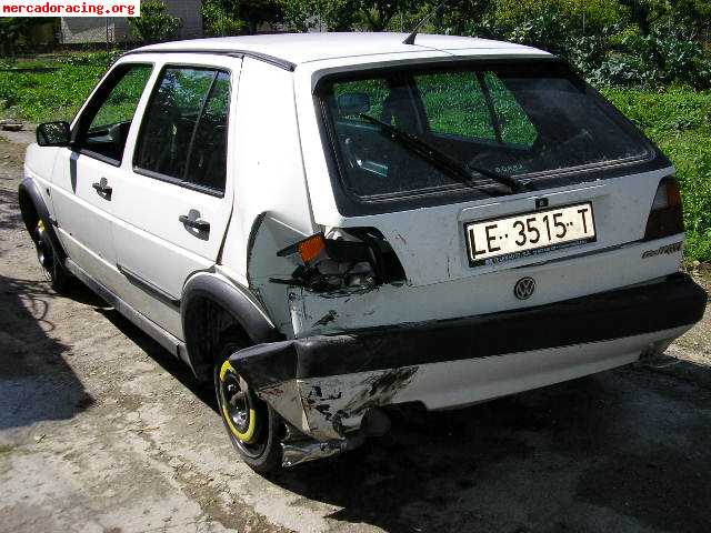 Siniestro documentado vw golf gti, motor impecable suspensio