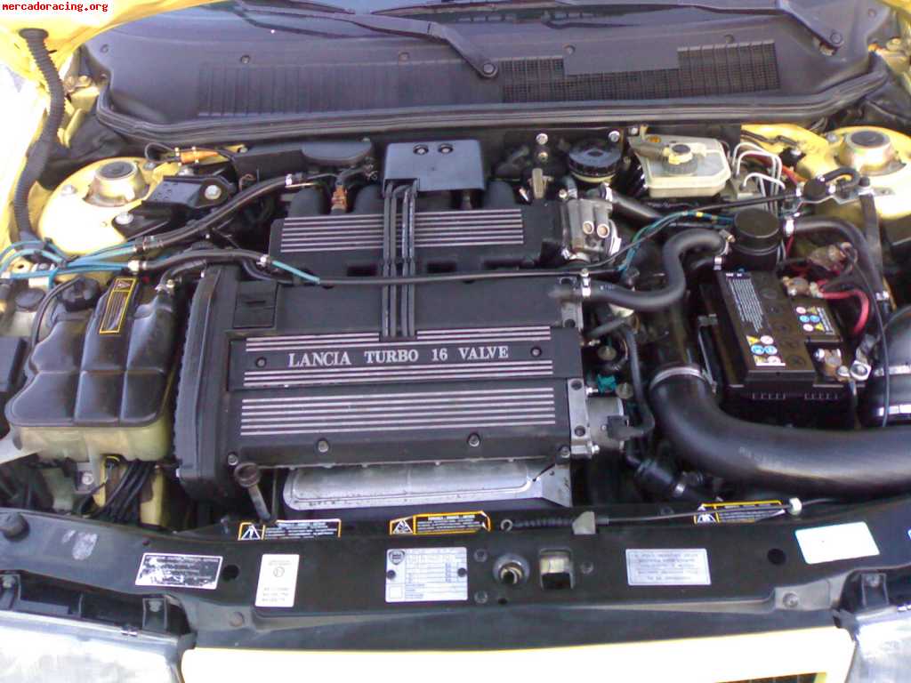 Siniestro lancia delta hpe hf turbo 16v motor integrale 16v
