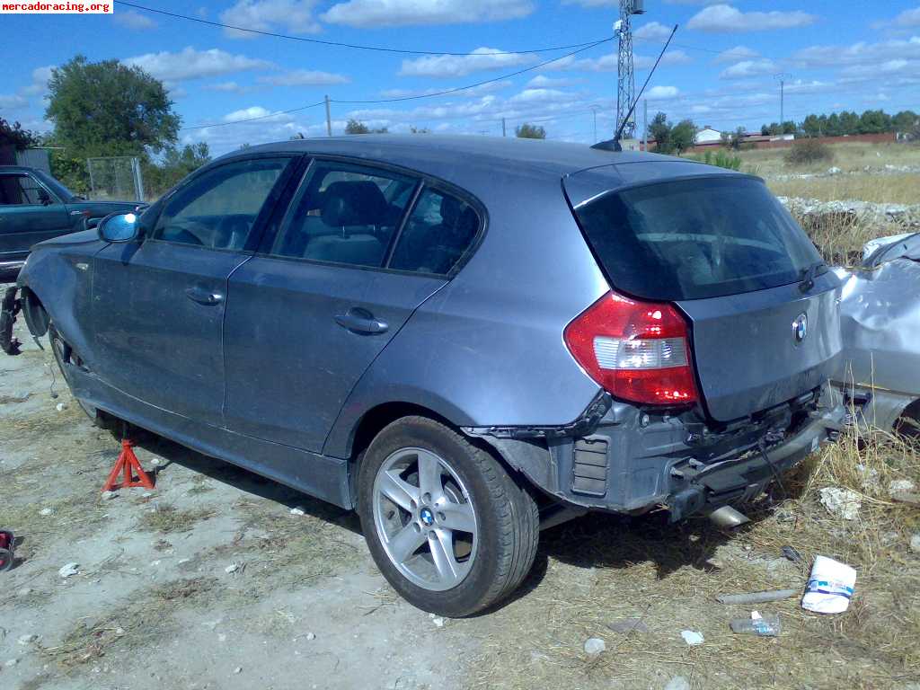 Siniestro documentado de bmw 120d año 2005