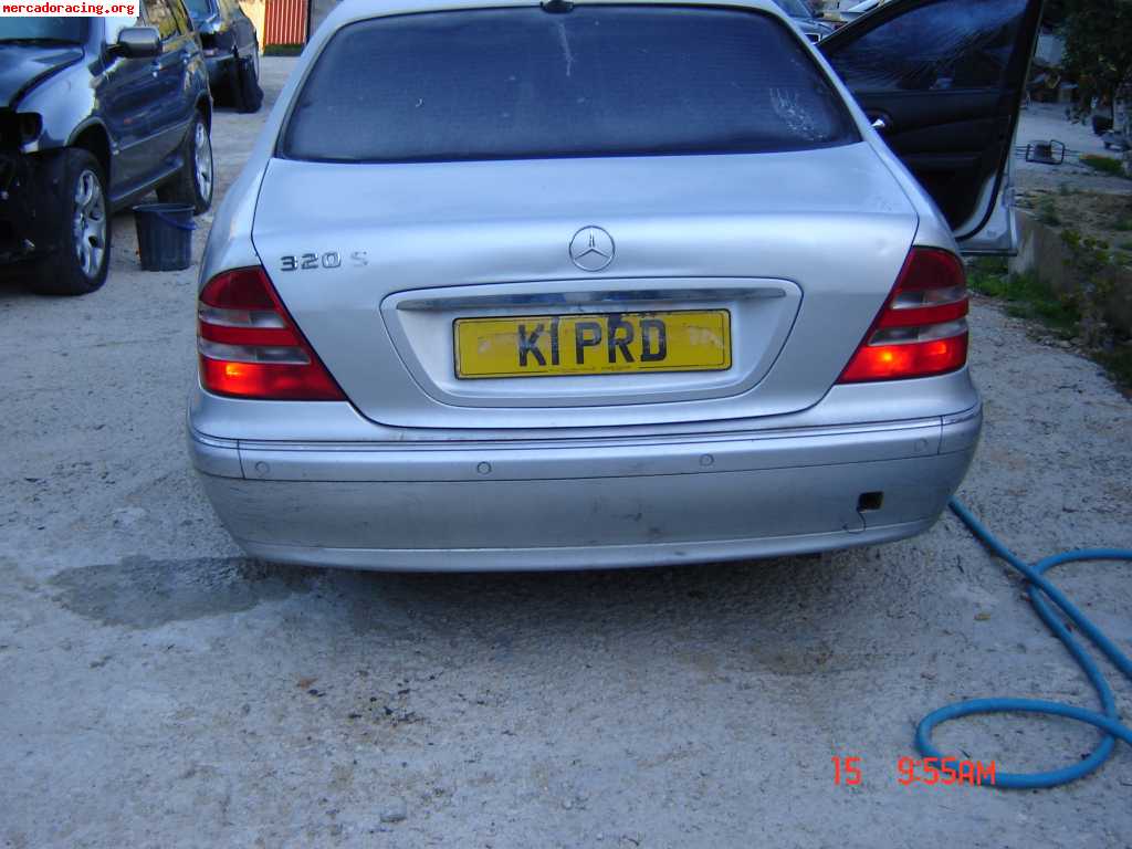 Se vende mercedes s320 gasilina año 2001 para piezas