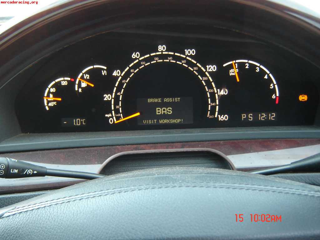 Se vende mercedes s320 gasilina año 2001 para piezas