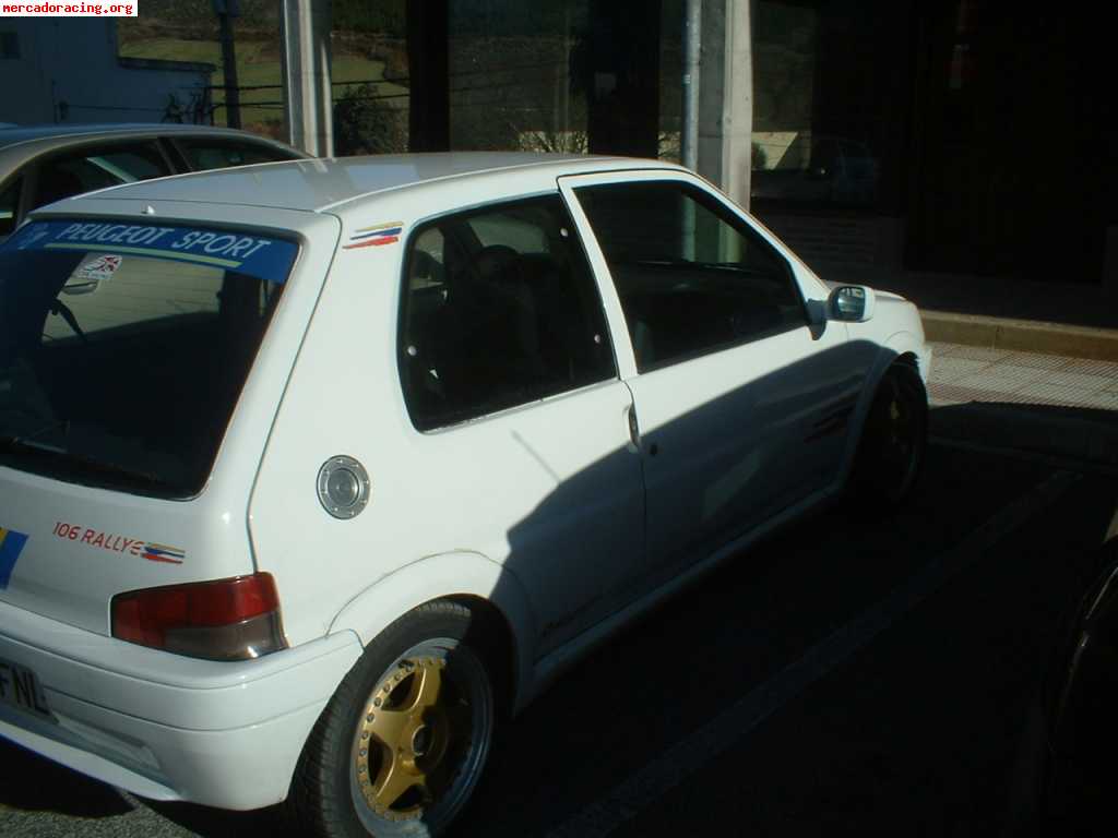 Se vende carroceria 106 rallye fase 1 con aletines fase 2 co