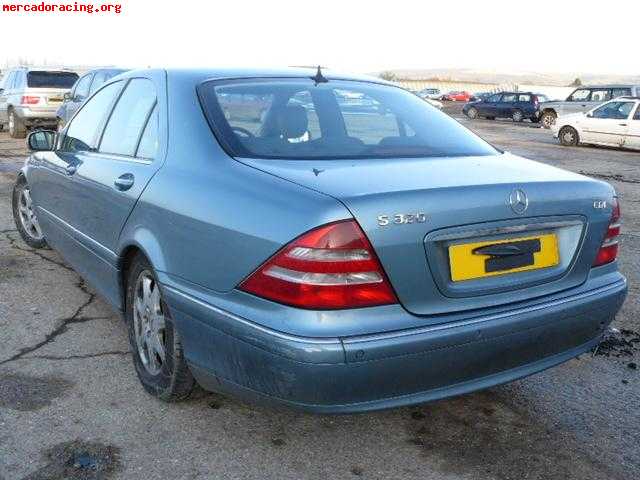 Se vende mercedes s 320 cdi año 2002 por piezas