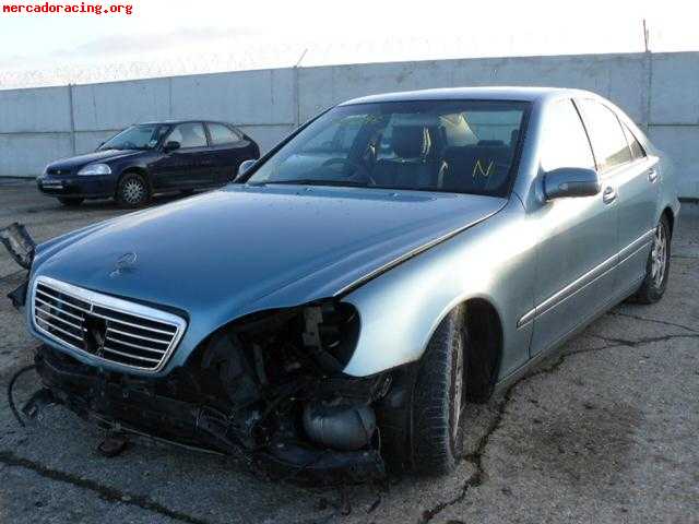 Se vende mercedes s 320 cdi año 2002 por piezas
