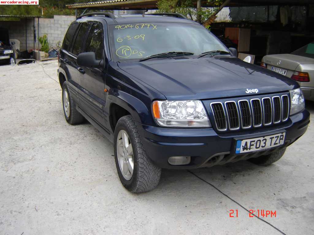 Se vende jeep grand cherokee 2.7 crd por piezas