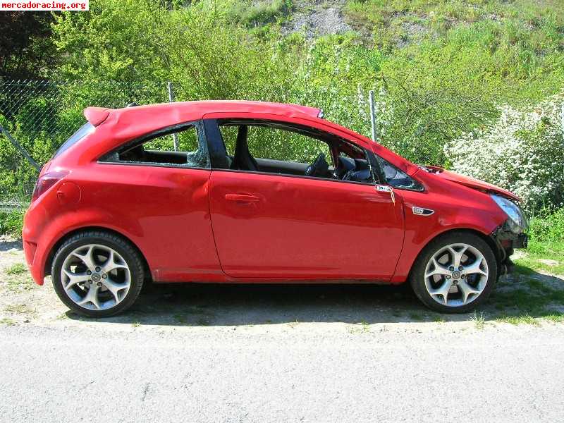 Siniestro corsa opc 1.6t 192cv 6.000€