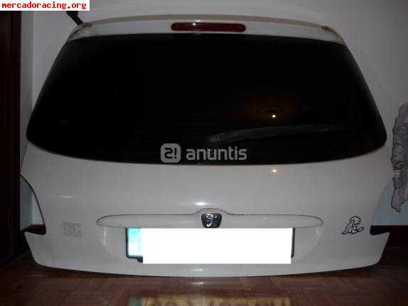 Porton trasero 206 gti