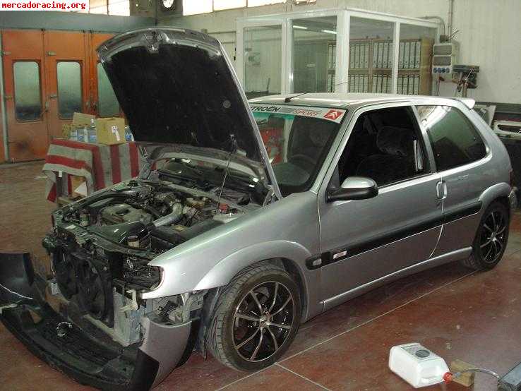 Saxo vts 99 con golpe lateral