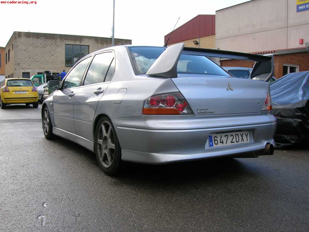 Siniestro mitsu. lancer evo viii (no despiezo)