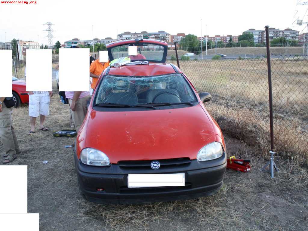 Siniestro opel corsa b 1.4i (muy asequible)