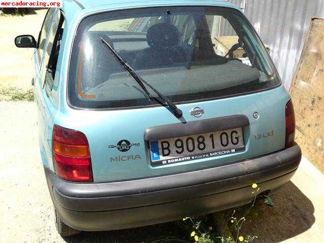 Vendo siniestro nissan micra 1.3 lx