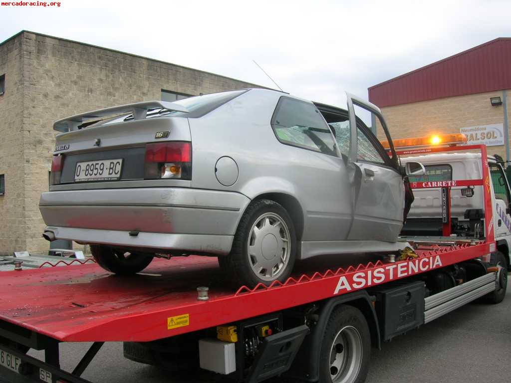 Subasta de siniestro de renault 19 16v (no despiezo)