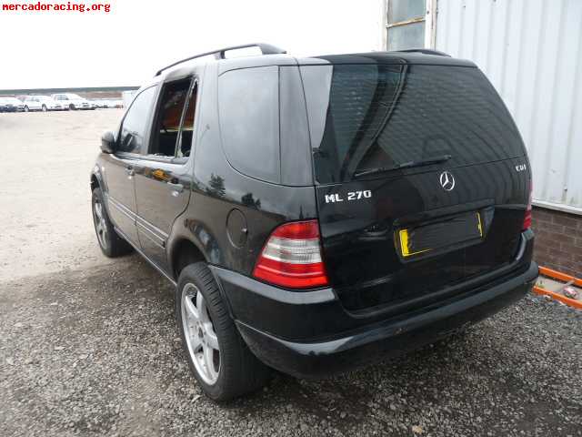 Despiece mercedes ml 270 cdi