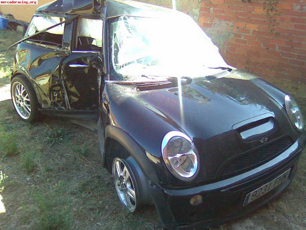 Vendo mini cooper s jcw  siniestro