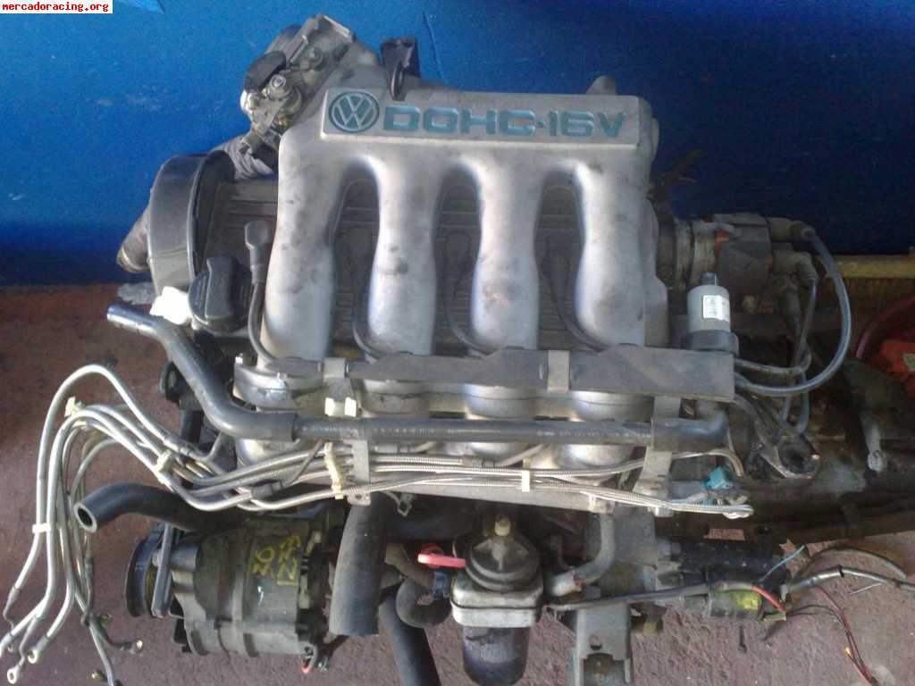 Motor y caja de cambios golf gti 16v mk2. tambien barra de t