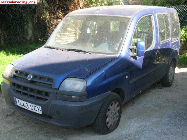 Se vende o cambia fiat doblo averiada