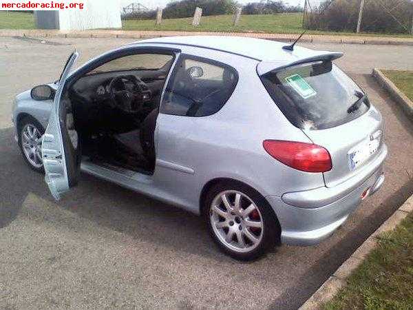 Vendo 206 gti con palier izquierdo roto y puente trasero dob