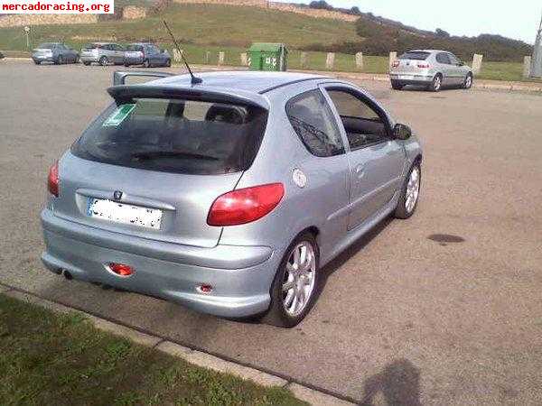 Vendo 206 gti con palier izquierdo roto y puente trasero dob