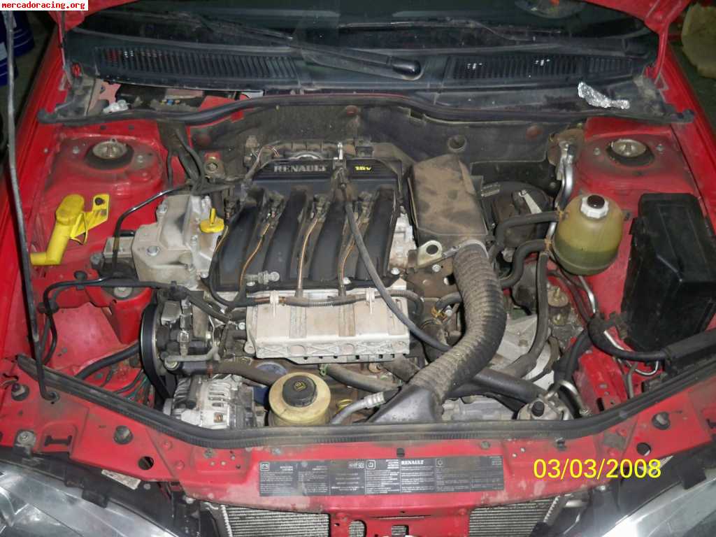 Despiece megane coupe 1.6 16v 