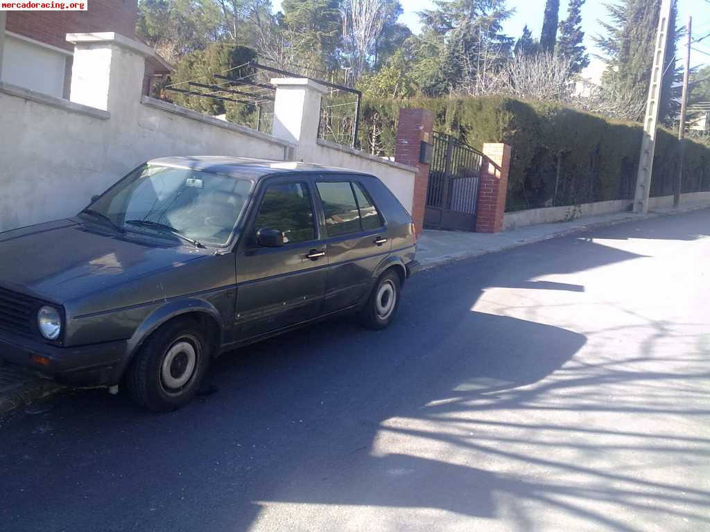 Recambio golf ii,5 puertas diesel con el motor roto,barcelon