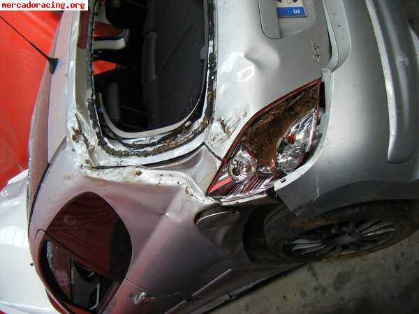 Se vende siniestro de peugeot 207 rc con braid
