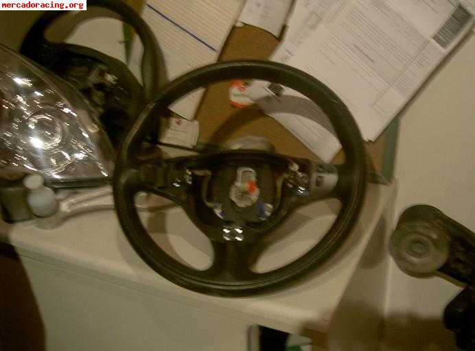 Volante alfa romeo 147 con levas del cambio