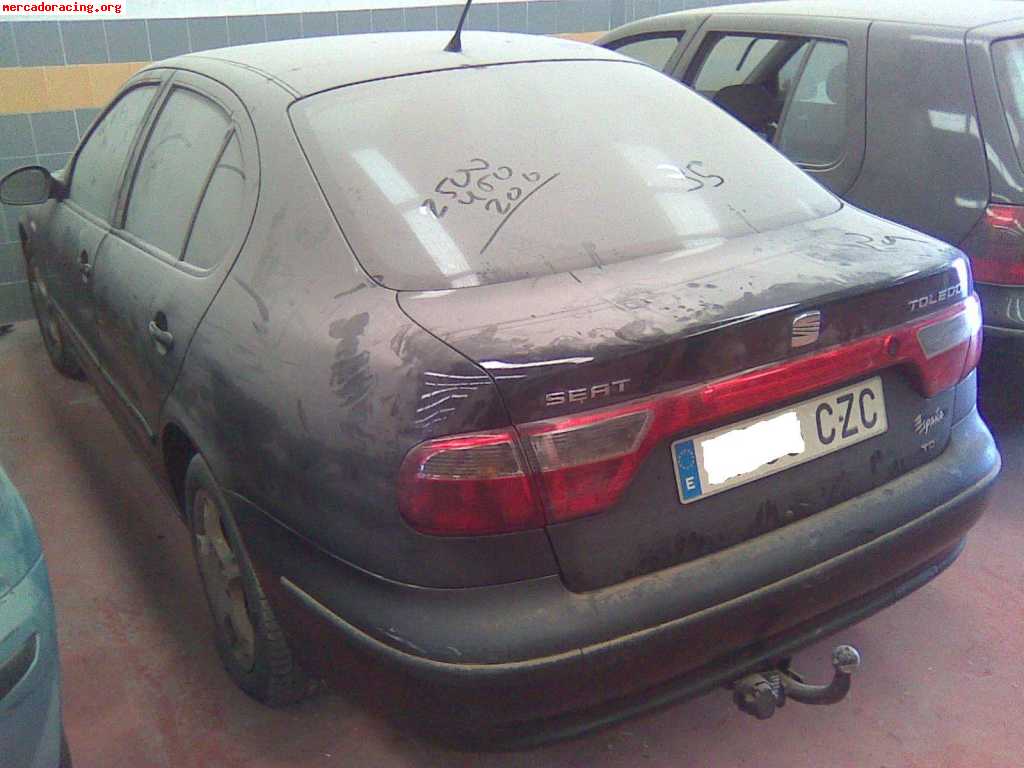 2 siniestros de seat toledo de 2004