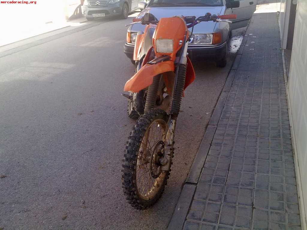 Cambio ktm 200cc de 2 tiempos