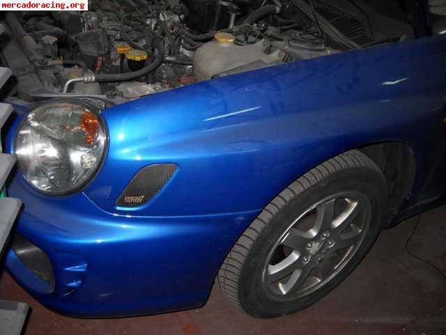 Venta subaru impreza 2.0 gx del año 2002 siniestro