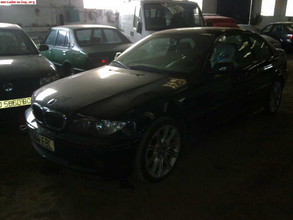 Se vende bmw 318ci año 2006 pack m con averia instalacion mo