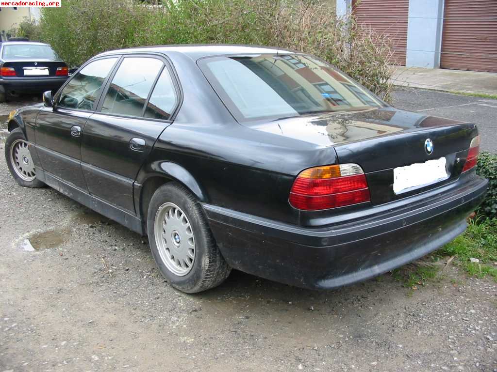 Despiece bmw 725tds e38  143cv año 1996 color negro