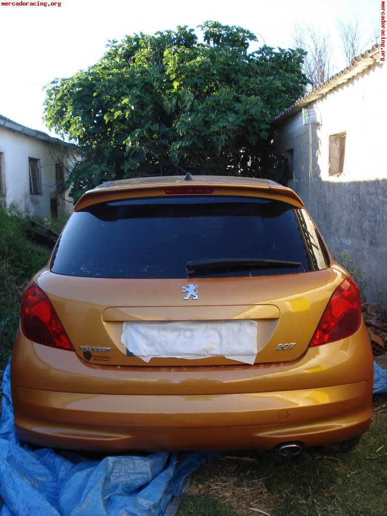 Siniestro 207 xs sport 1.6hdi 110cv