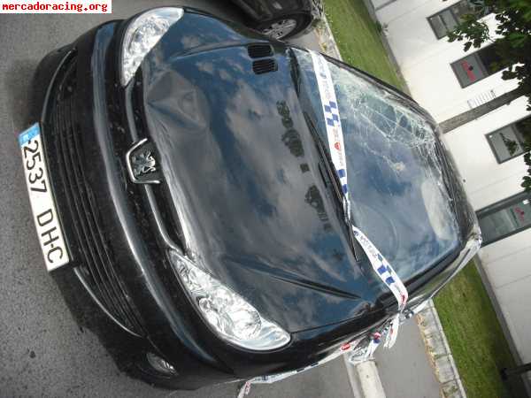 Siniestro peugeot 206 gti