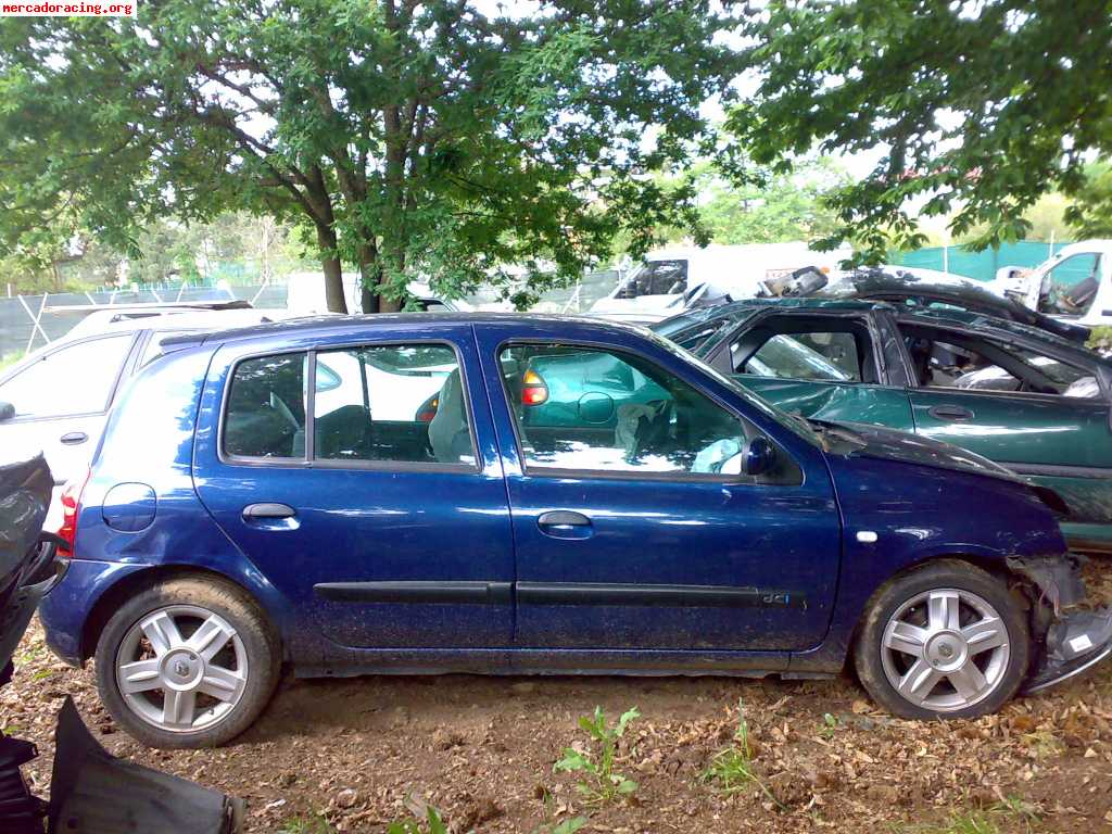  vendo clio iii 1.5 dci 80cv pack dinamyque 5p color azul co