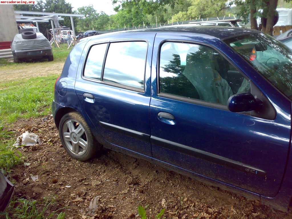  vendo clio iii 1.5 dci 80cv pack dinamyque 5p color azul co