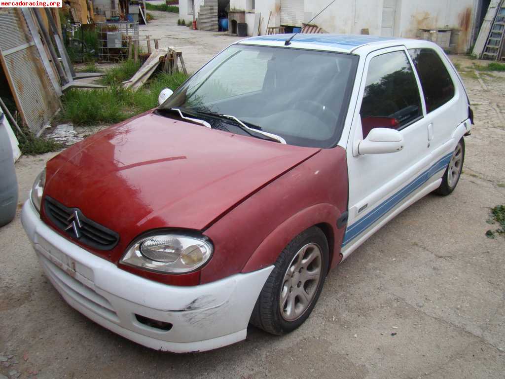 Vendo siniestro de saxo vts 16 v fase 2