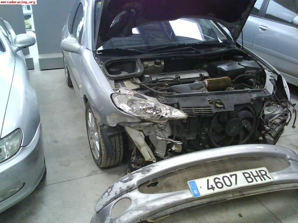 Vendo o canvio peugeot 206 gti!!