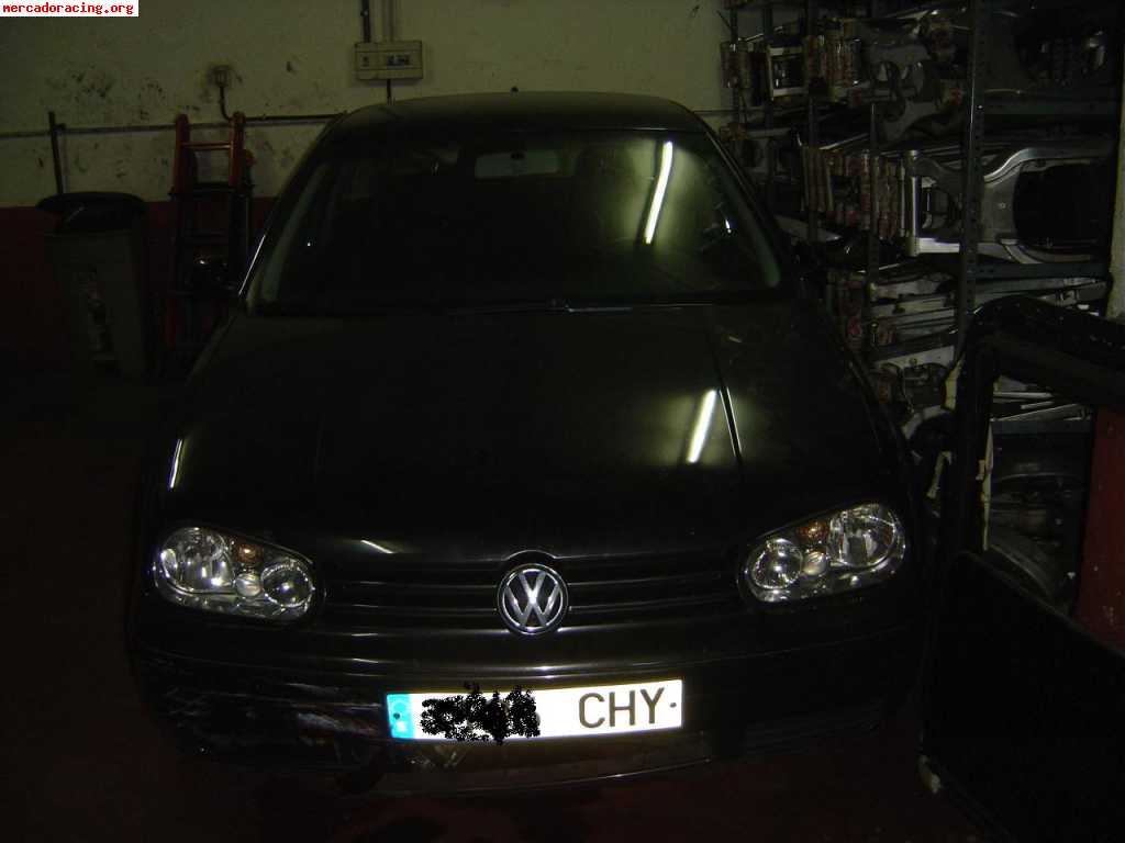 Lote de 3 golf tdi  iv  siniestrados