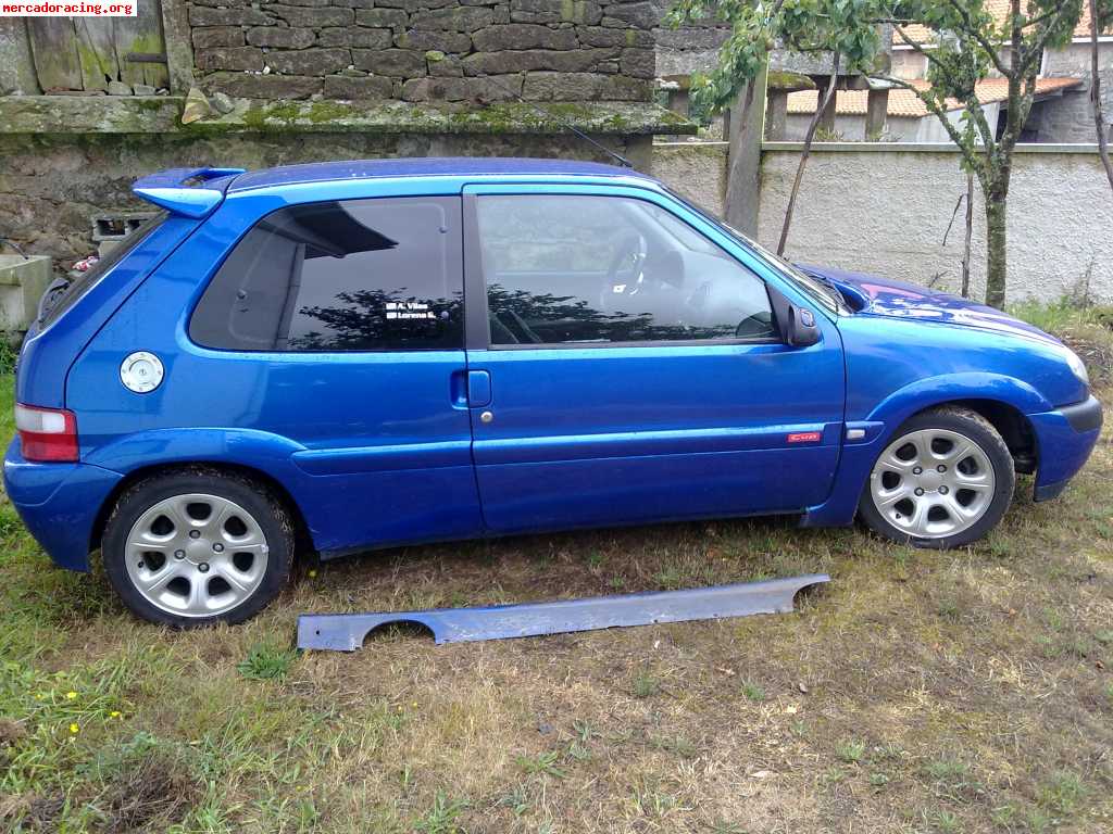 Saxo vts 100cv con muy poco golpe