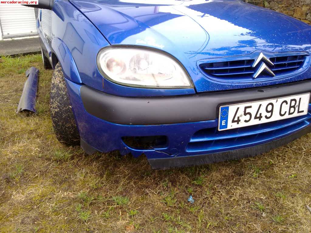 Saxo vts 100cv con muy poco golpe