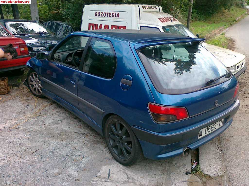 Siniestro peugeot 306 s16