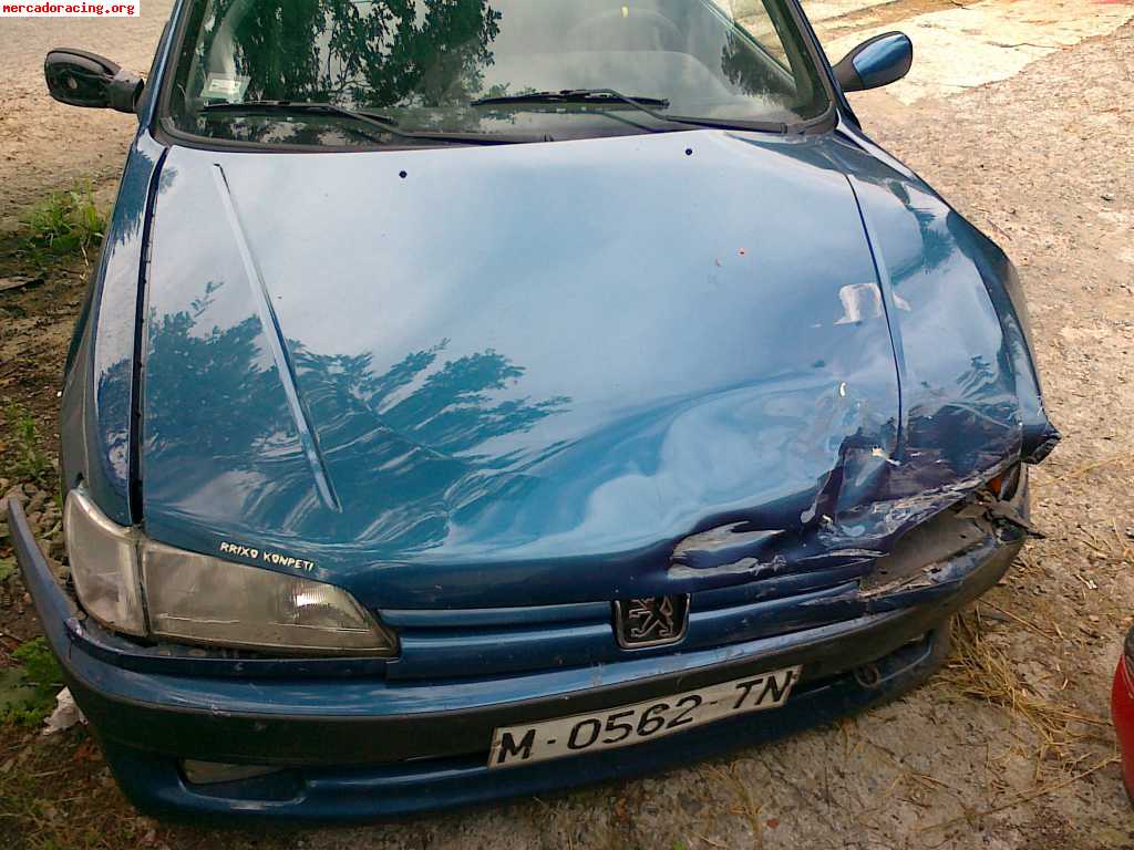 Siniestro peugeot 306 s16