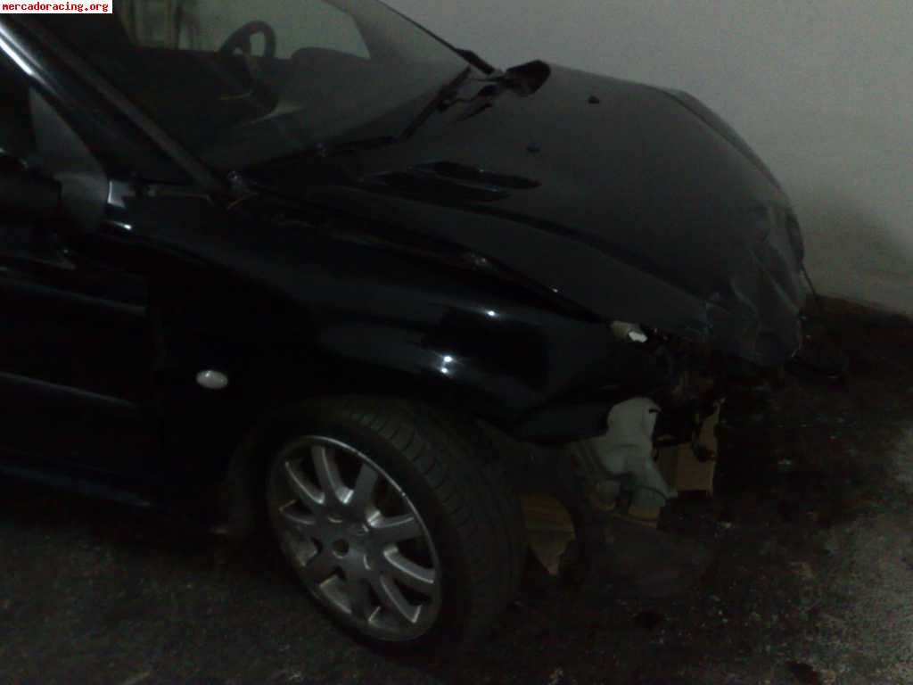 Siniestro reparable de 206 gti 2003